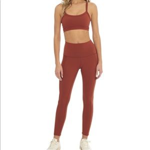 Morgan Stewart Sport NWT Bra and Legging Set